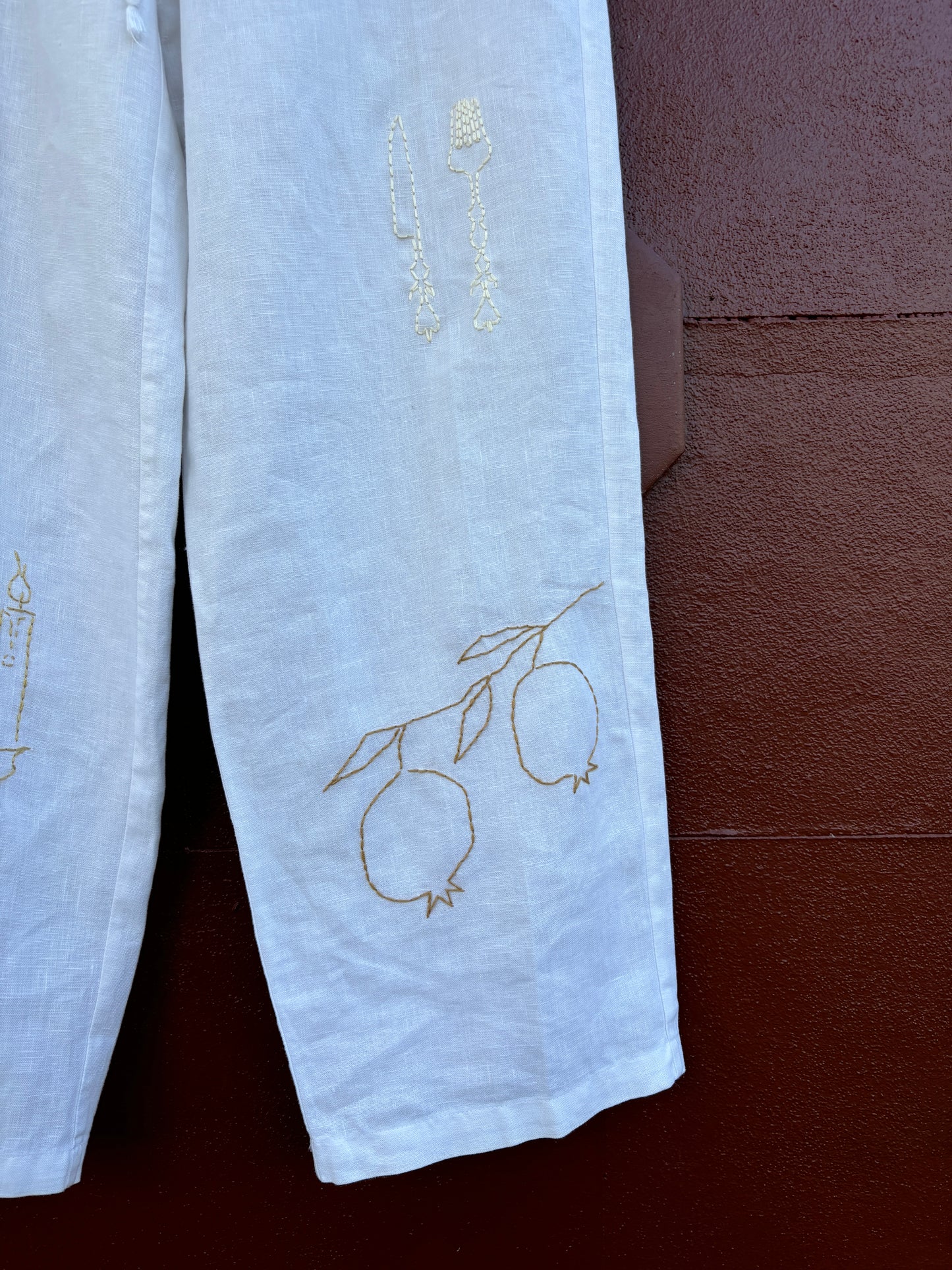 Table Manners Linen Pants