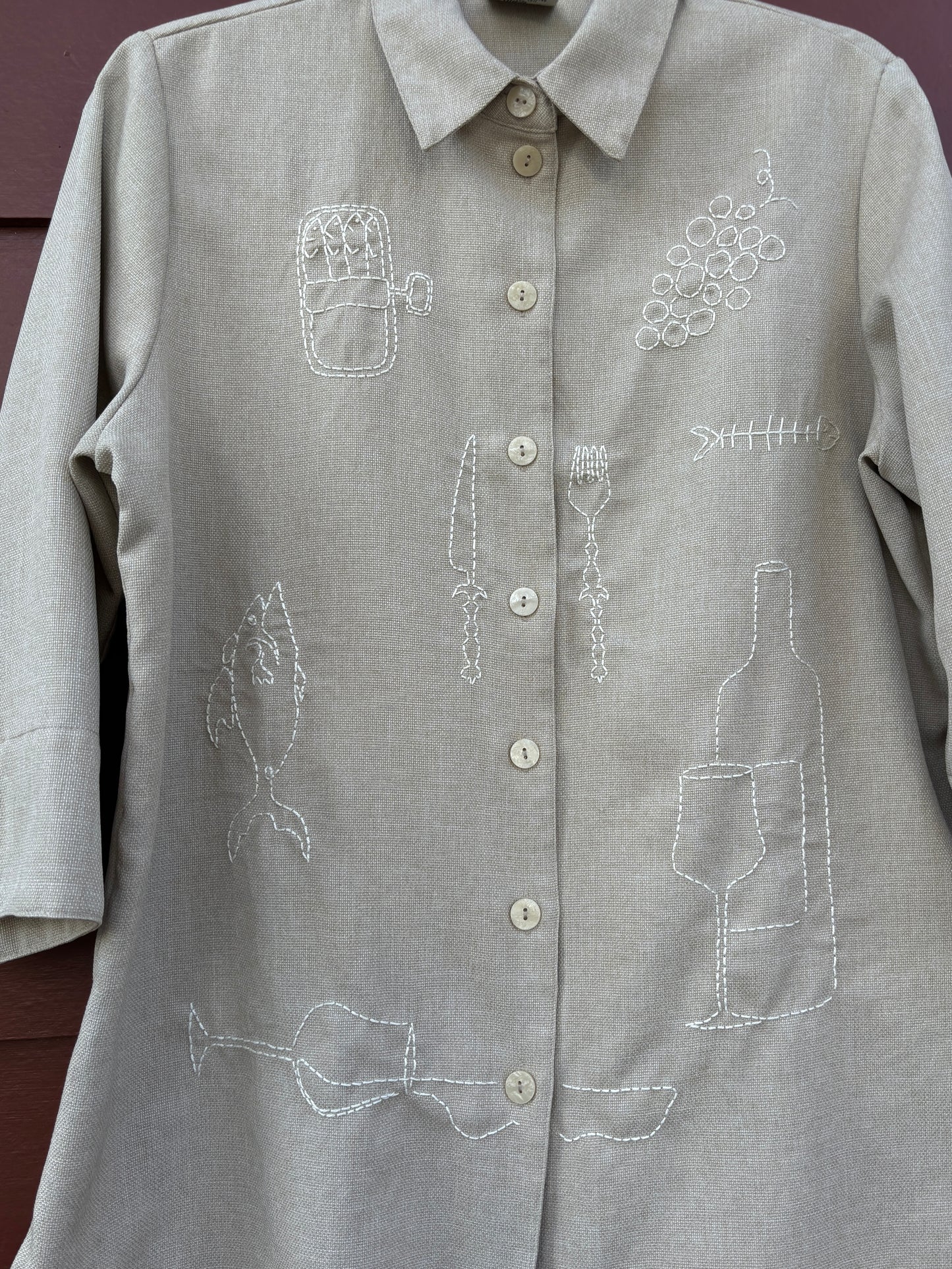 Table Manners Shirt Jacket